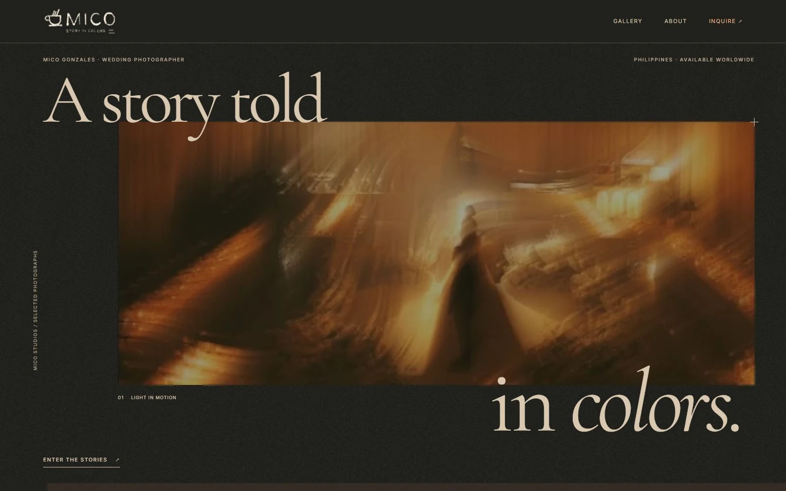 MICO Studios interface preview