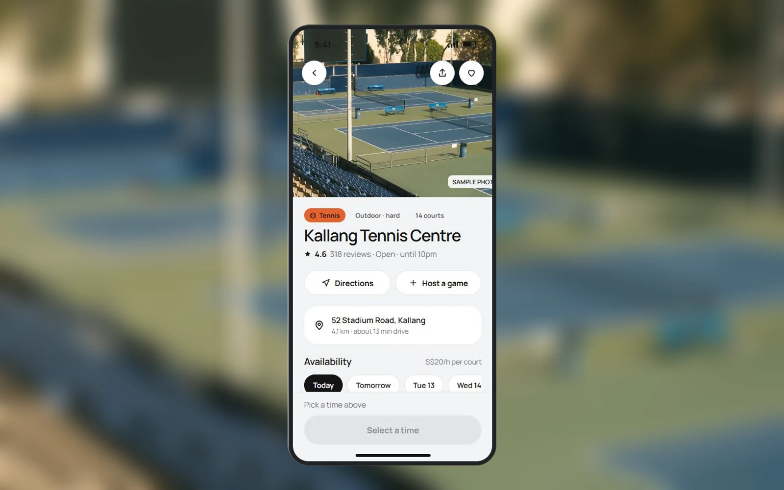 Pros2GO — Sports Mobile App Concept interface preview